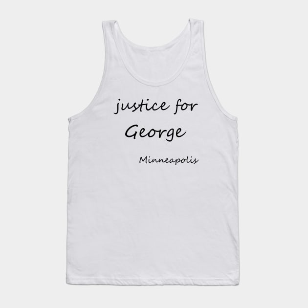 justice for George Tank Top by sarahnash